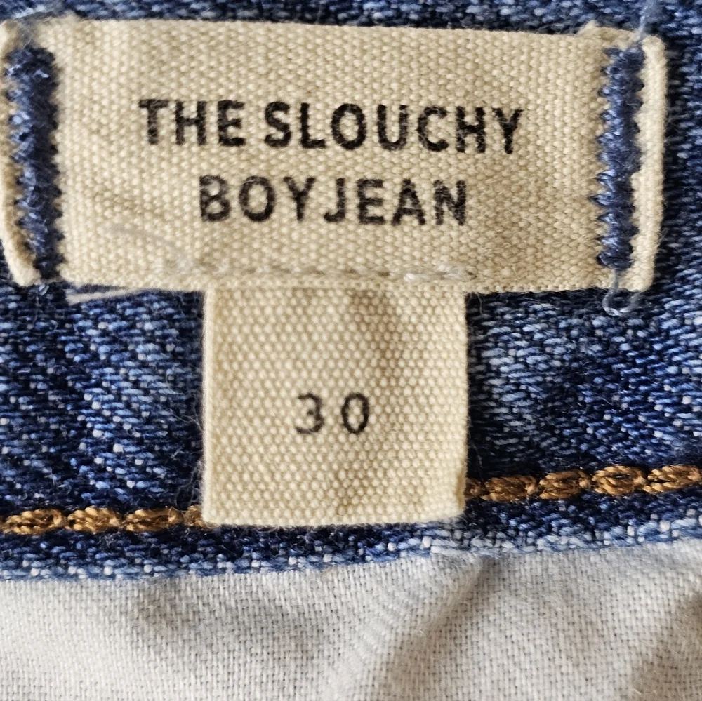 Madewell The Slouchy Boyjean High Rise Relaxed Jeans Rubyvale Wash Sz 32 EUC - Picture 11 of 12